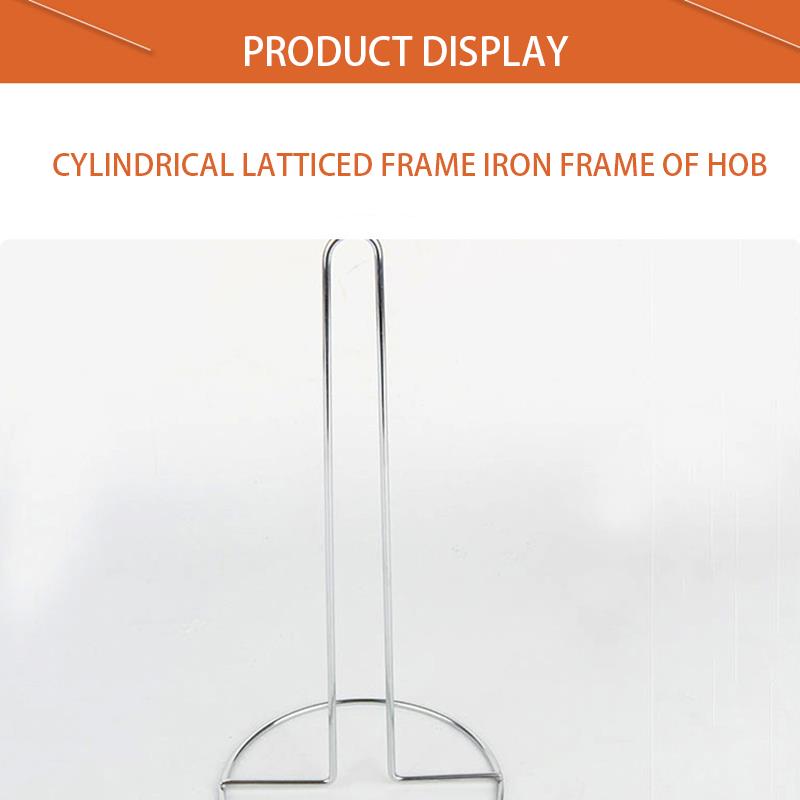Wrought iron vertical tissue holder