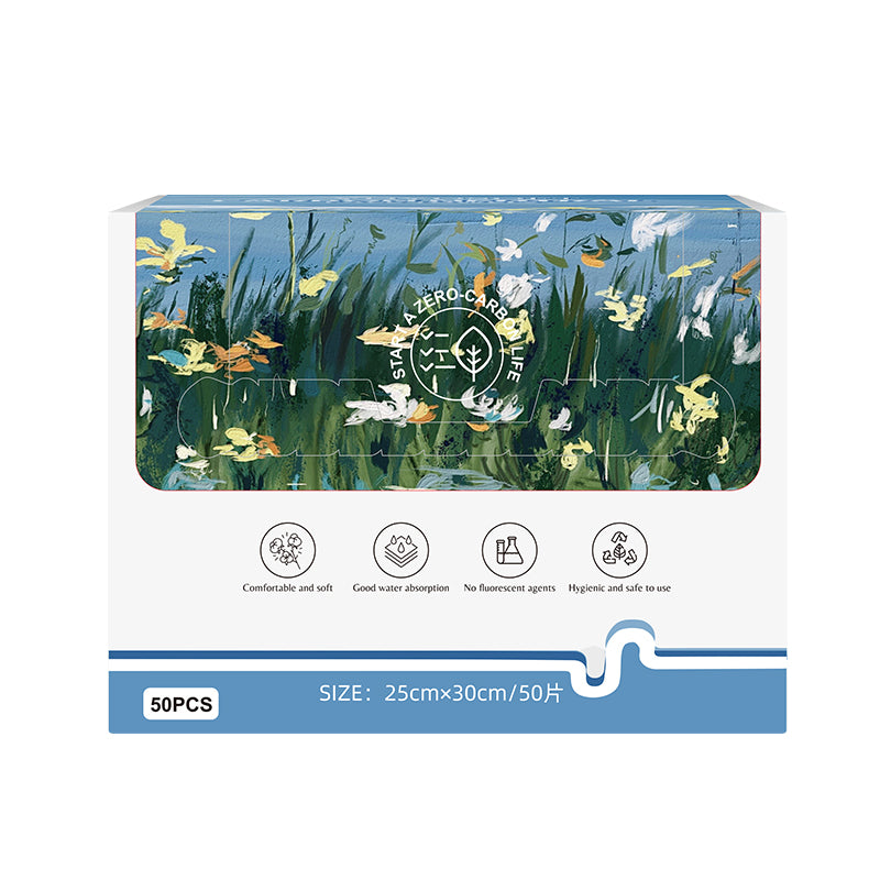 Towels For Sensitive Skin, Makeup Remover, Cleansing, Care, Travel XL, USDA Biobased Dermatologist Approved Face Towel, Disposable Clinically Tested Face Towelette Cosmetic