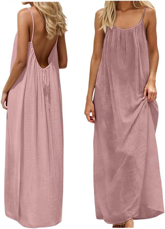 Backless Cami Dress Backless Dress House Dress for Women