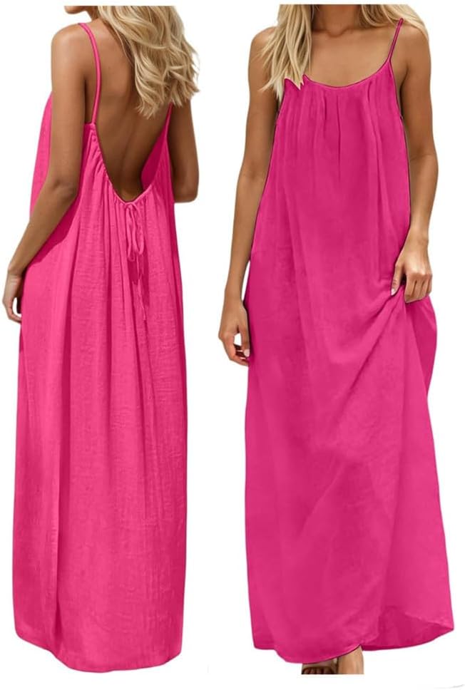 Backless Cami Dress Backless Dress House Dress for Women