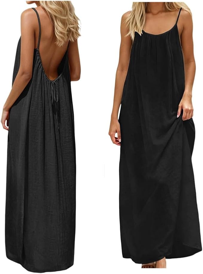Backless Cami Dress Backless Dress House Dress for Women