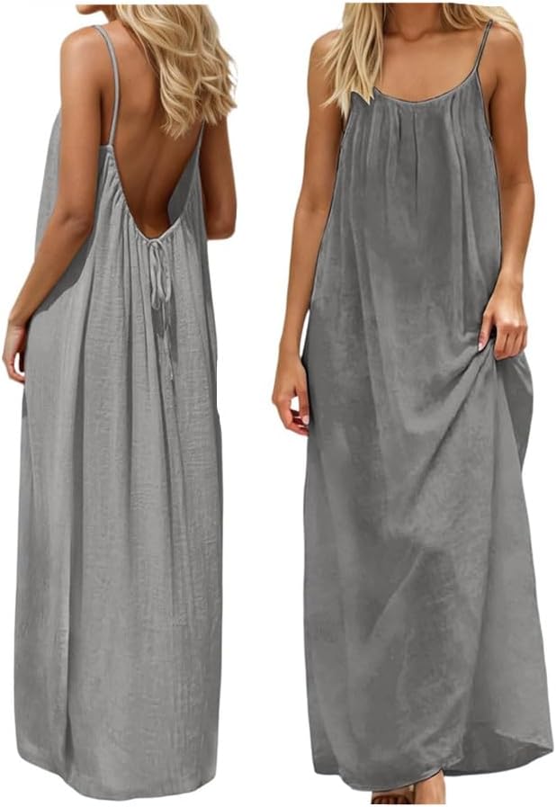 Backless Cami Dress Backless Dress House Dress for Women