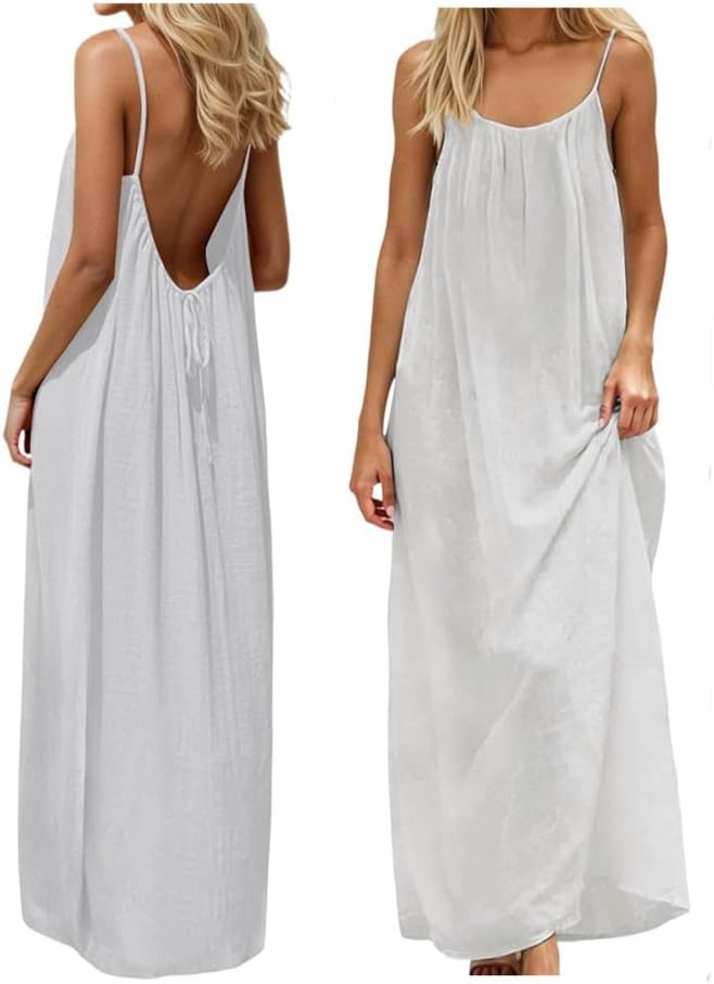 Backless Cami Dress Backless Dress House Dress for Women