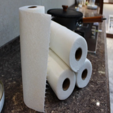 Wrought iron vertical tissue holder