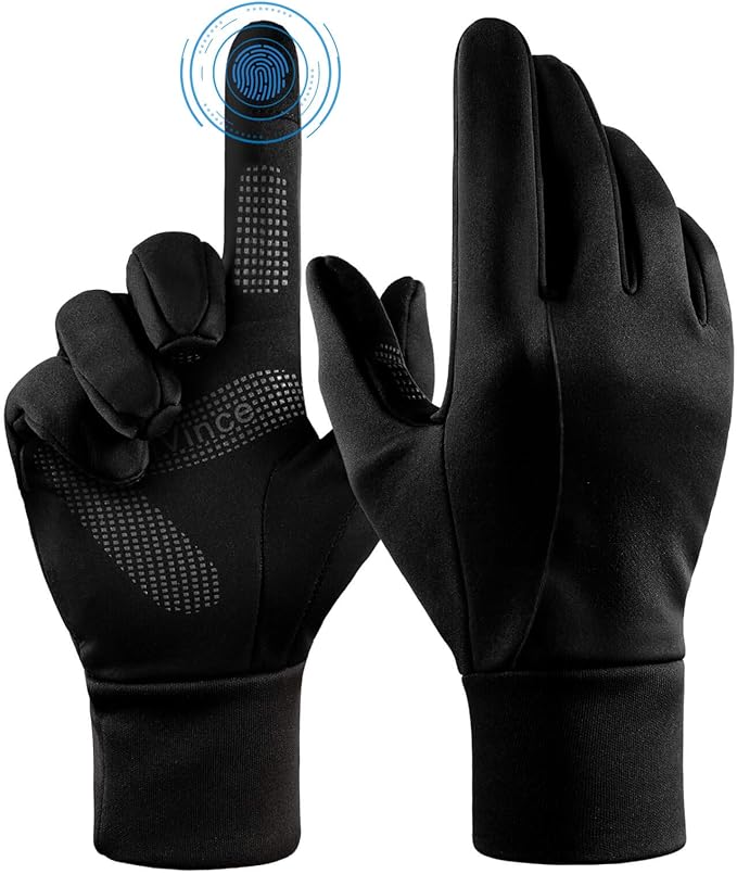 Gloves for Cool&Cold Weather Waterproof, Winter Gloves for Men Women Touch Screen