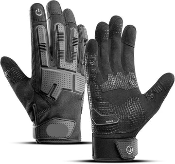 Tactical Gloves for Men Women Touch Screen Cushioning Palm Pads for MTB Mountain Bike Road Bike Bicycle Climbing
