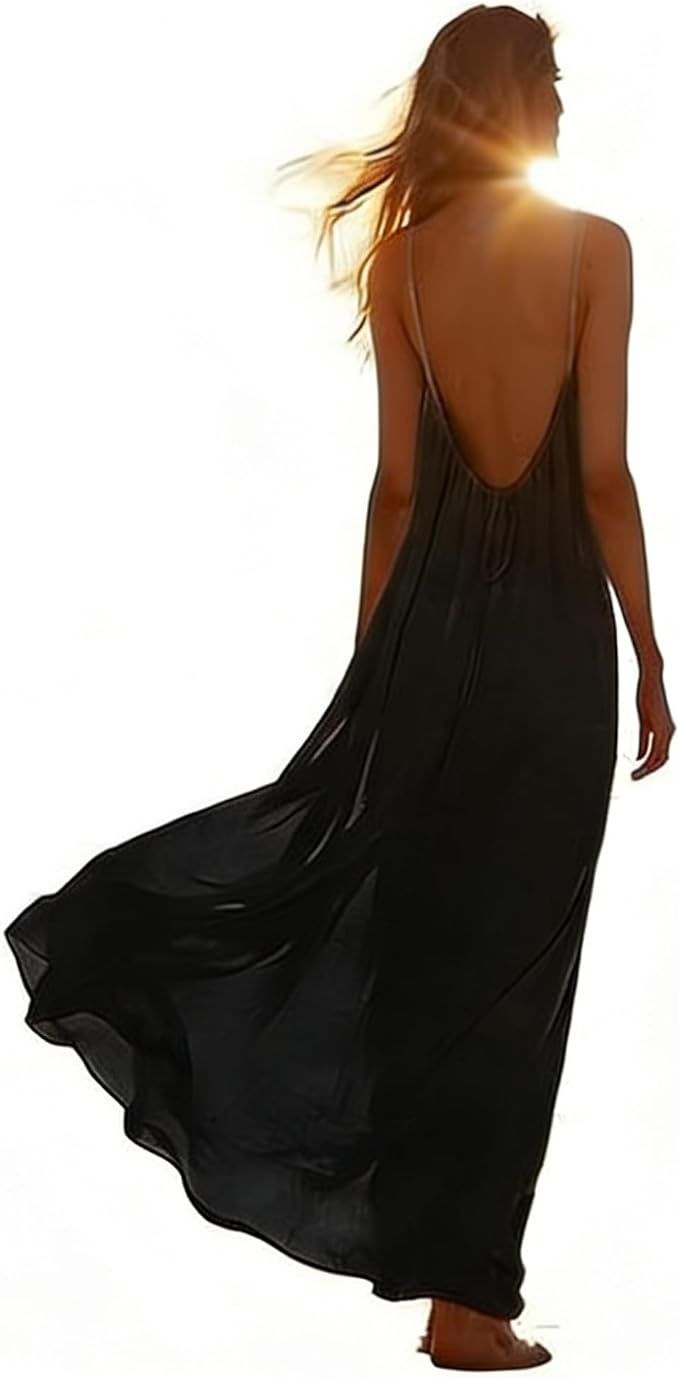 Backless Cami Dress Backless Dress House Dress for Women