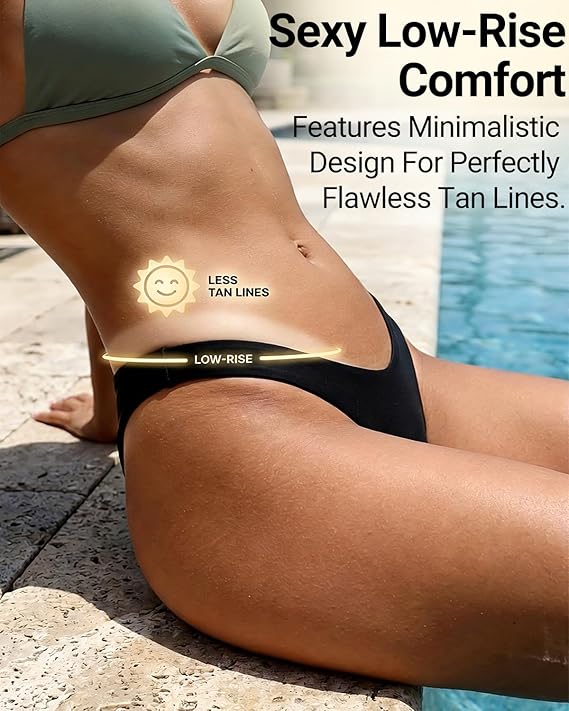 AQUA BLU Charlize Classic Swim Bottoms