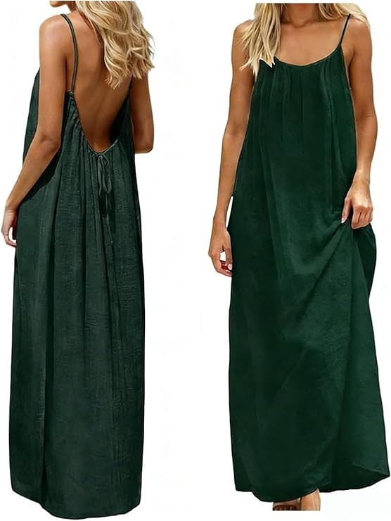 Backless Cami Dress Backless Dress House Dress for Women