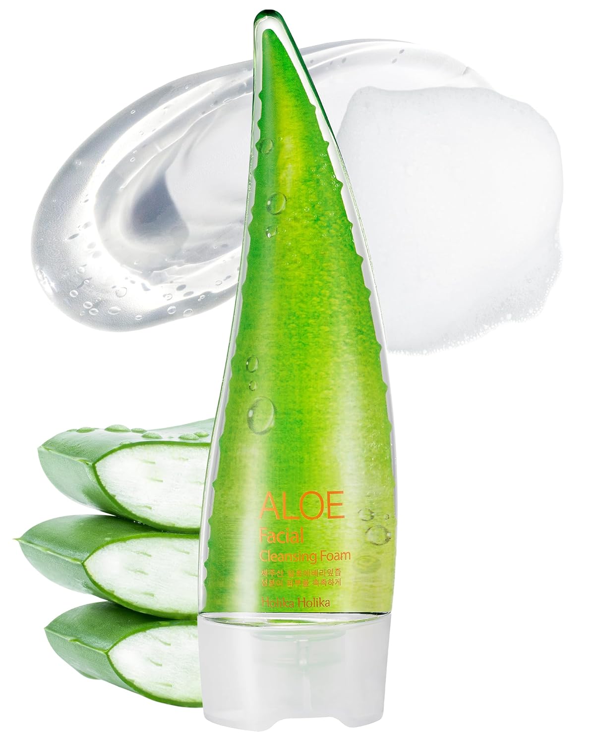 HOLIKA HOLIKA Made In Korea 5.17oz Aloe Cleansing Foam