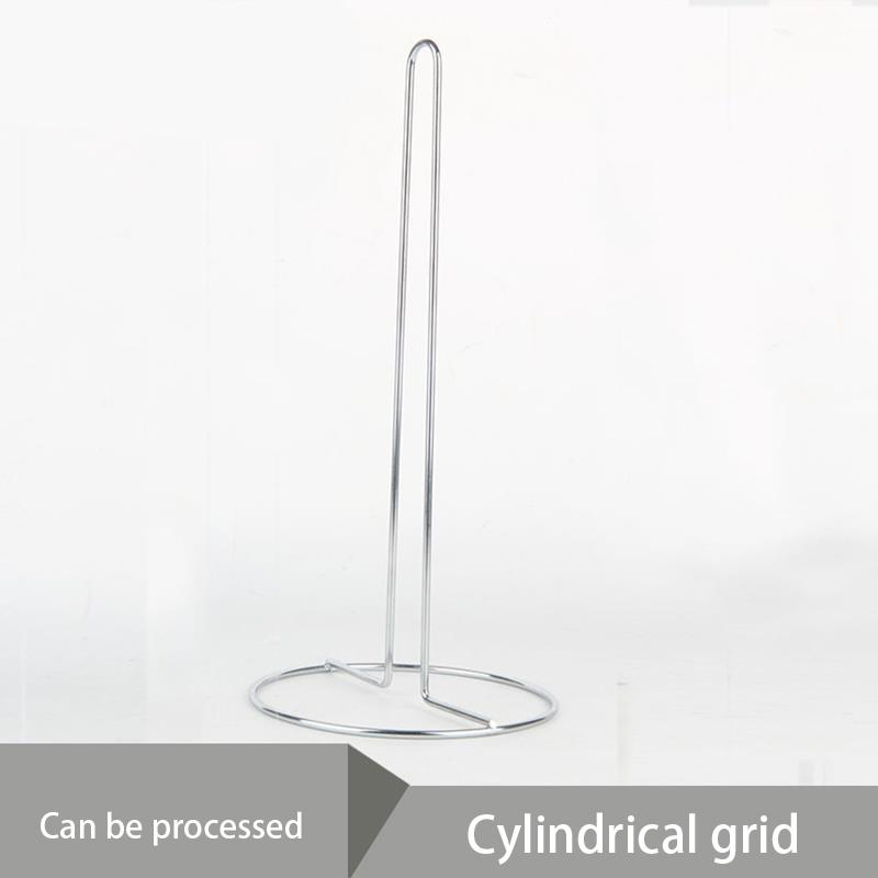 Wrought iron vertical tissue holder