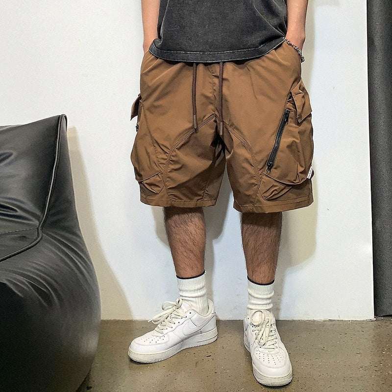 Men's Multi-Pocket Functional Workwear Shorts