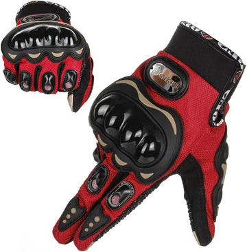 Motorcycle Gloves for Men Women Full Touch Screen Motorcycle Gloves for BMX, MX, MTB, Riding, Hunting, Climbing and Outdoor Sports