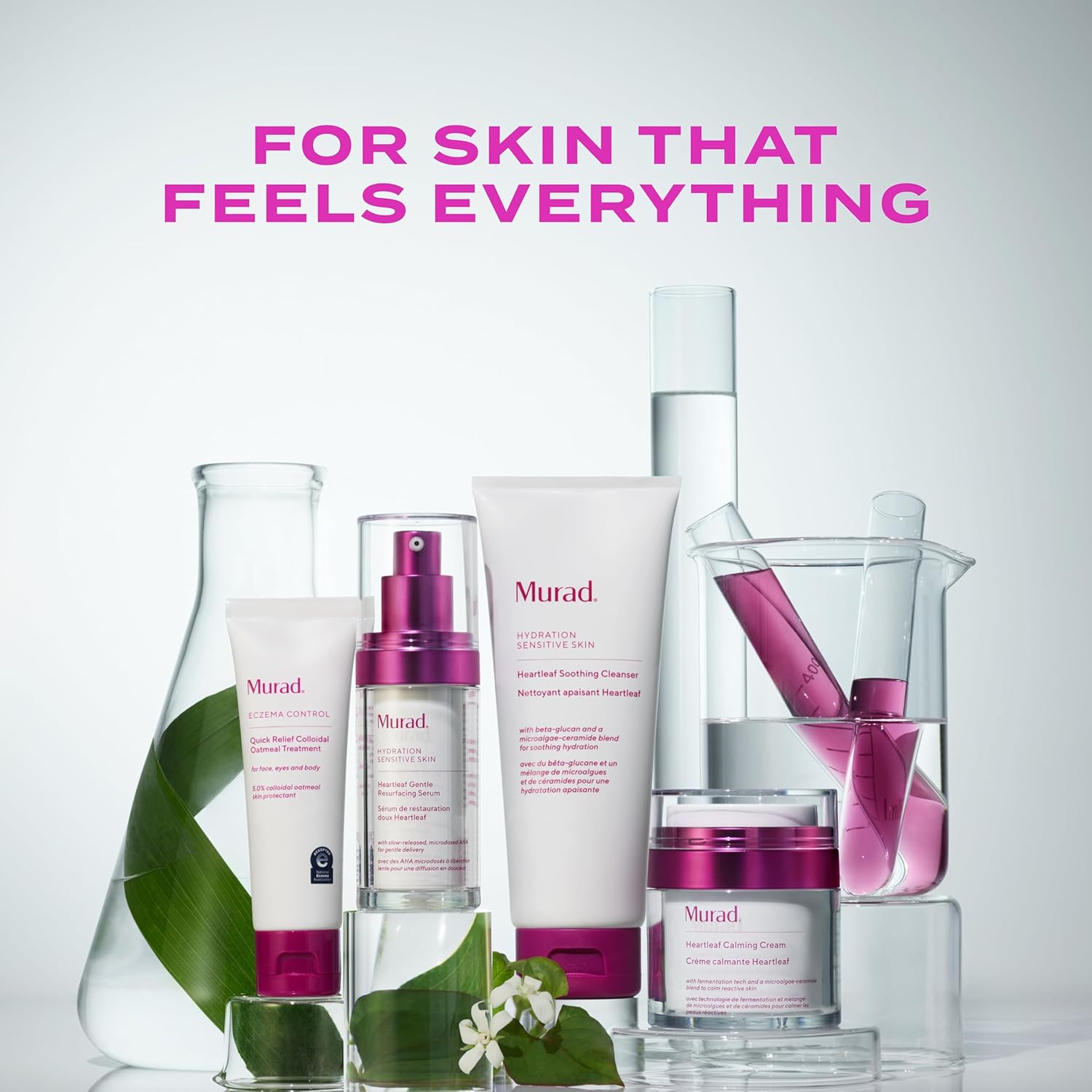 MURAD 8.5oz Sensitive Skin Heartleaf Soothing Body Cleanser