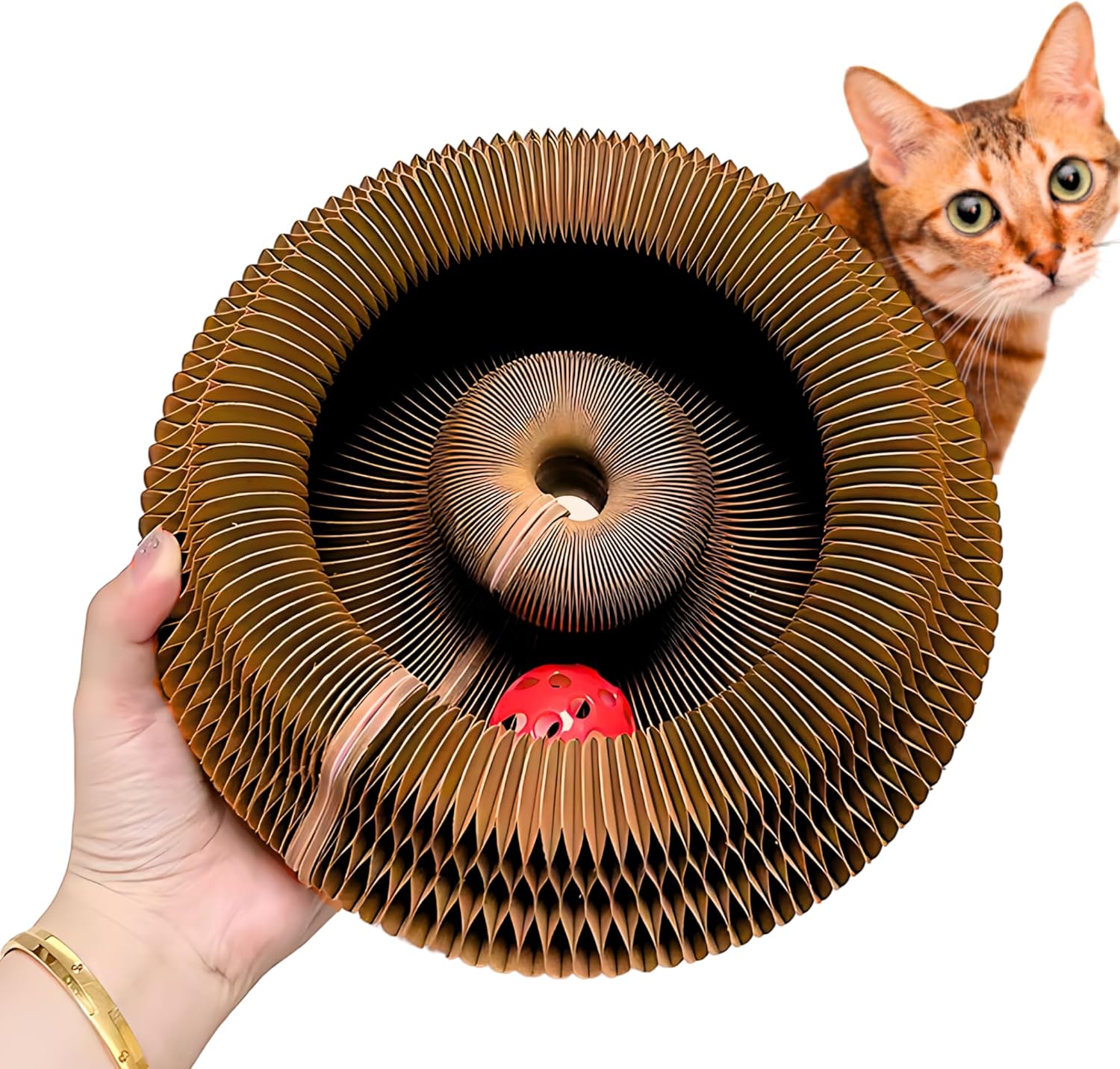 Kitty Kurlz - Kitty Kurlz Magnetic Toy & Reversible Cardboard Scratcher