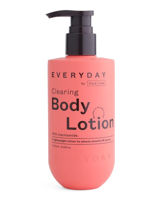 FRANK BODY Made In Australia 8.45oz Everyday Clear Body Lotion