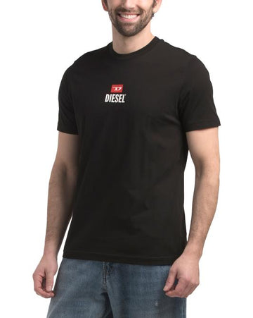 DIESEL T-just Small New D Logo Maglietta Tee