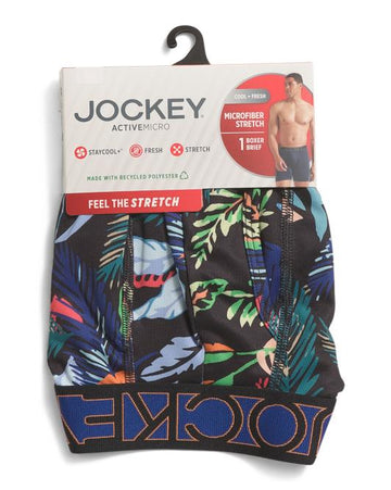 JOCKEY Active Microfiber Boxer Briefs