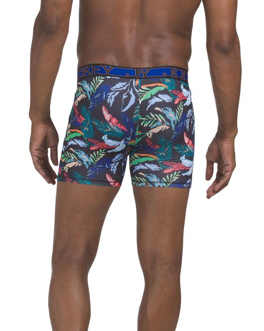 JOCKEY Active Microfiber Boxer Briefs