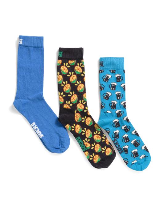 HAPPY SOCKS 3pk Beer Socks